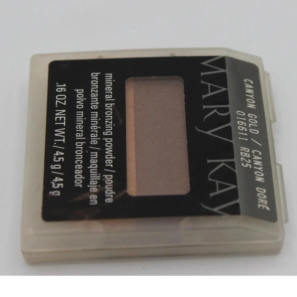 Mary‎ Kay Mineral Bronzing Powder Canyon Gold 016611 RB25 .16 oz Refill New